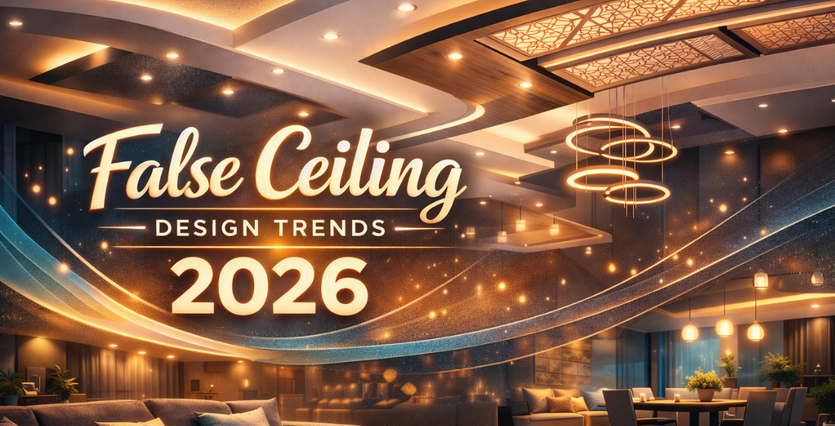 False Ceiling Design Trends 2026: What’s In, What Works, and What to Avoid in Modern Indian Homes
